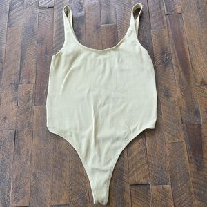 Pacsun Light yellow bodysuit